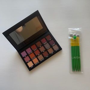 KAB Cosmetics Day + Night Palette, Brushes